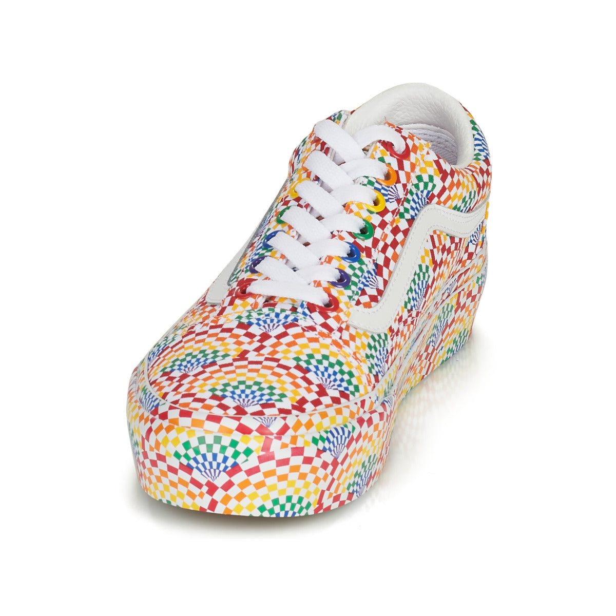 Sneakers basse Donna Vans  OLD SKOOL PLATFORM  Multicolore