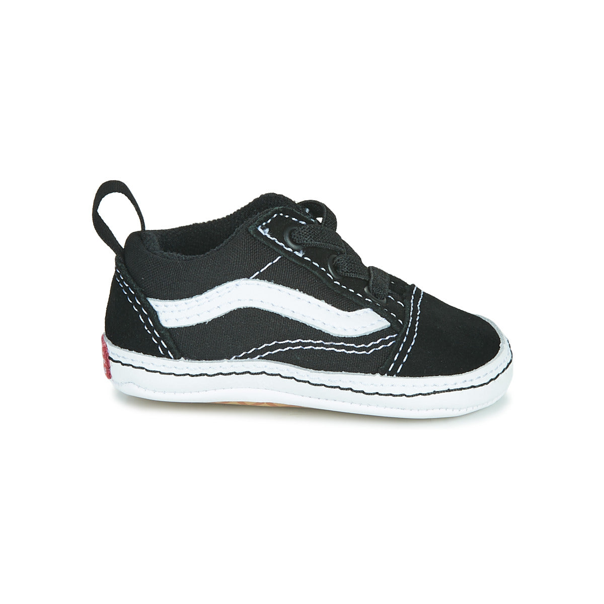 Scarpe bambini ragazzo Vans  OLD SKOOL CRIB  Nero