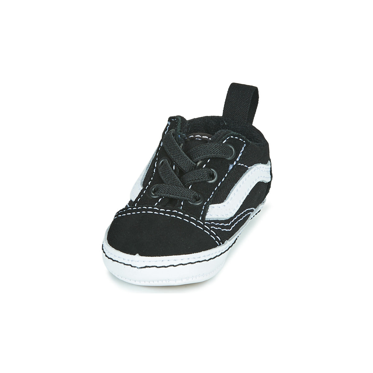 Scarpe bambini ragazzo Vans  OLD SKOOL CRIB  Nero