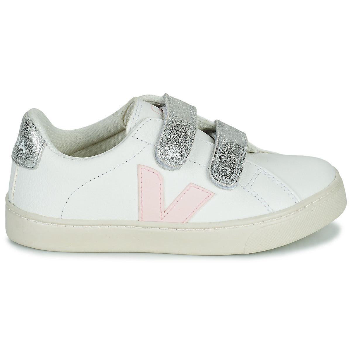 Scarpe bambini ragazza Veja  SMALL ESPLAR VELCRO  Bianco