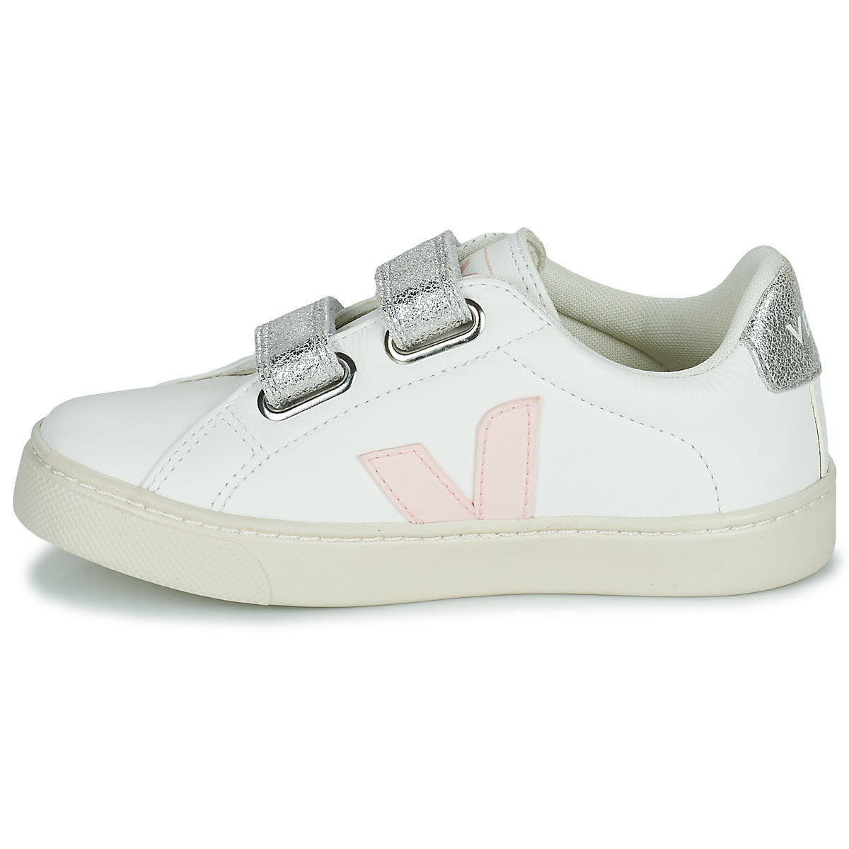 Scarpe bambini ragazza Veja  SMALL ESPLAR VELCRO  Bianco