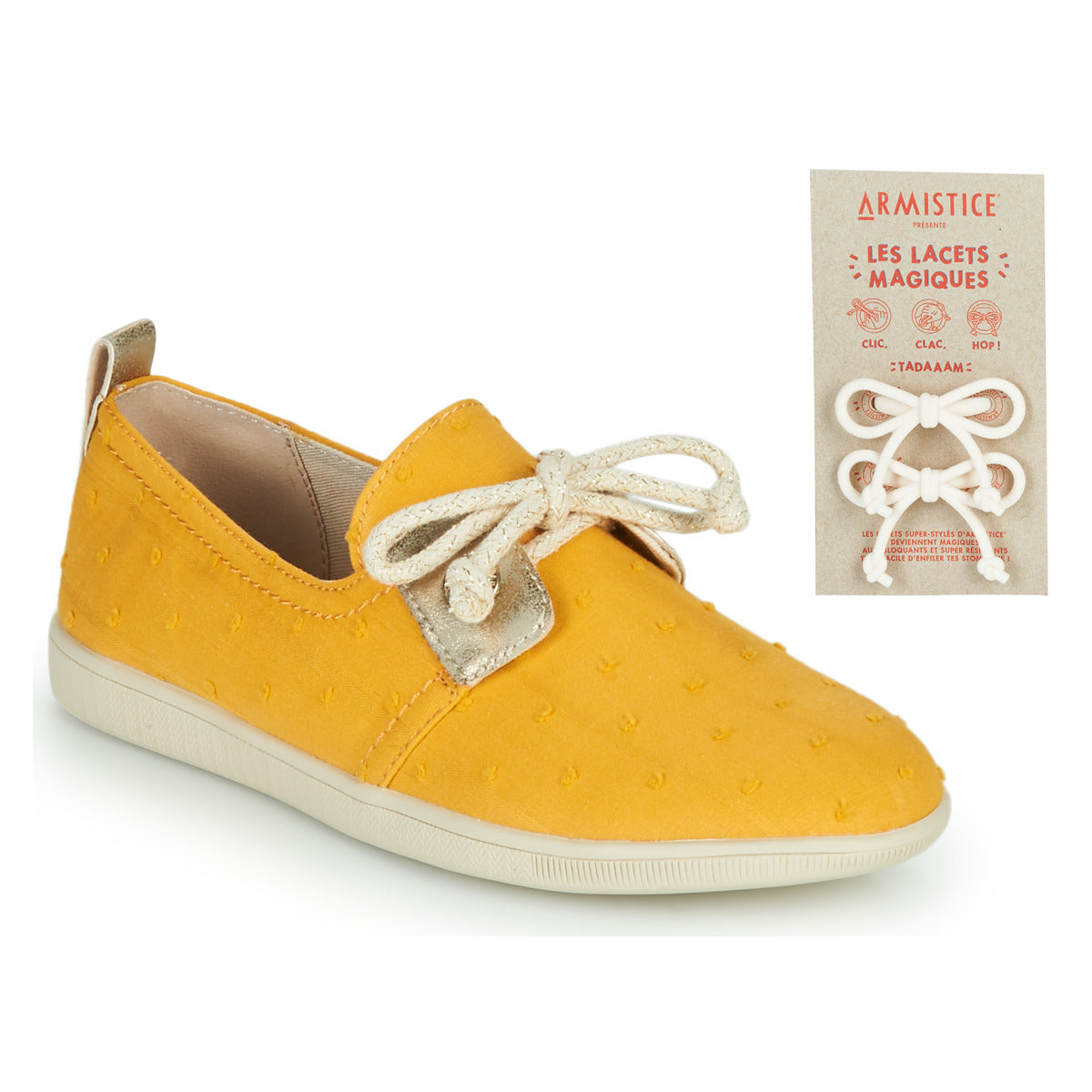 Scarpe bambini ragazza Armistice  STONE ONE  Giallo