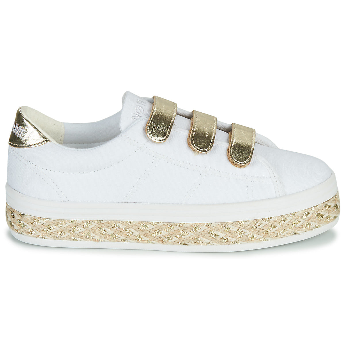 Sneakers basse Donna No Name  MALIBU STRAPS  Bianco