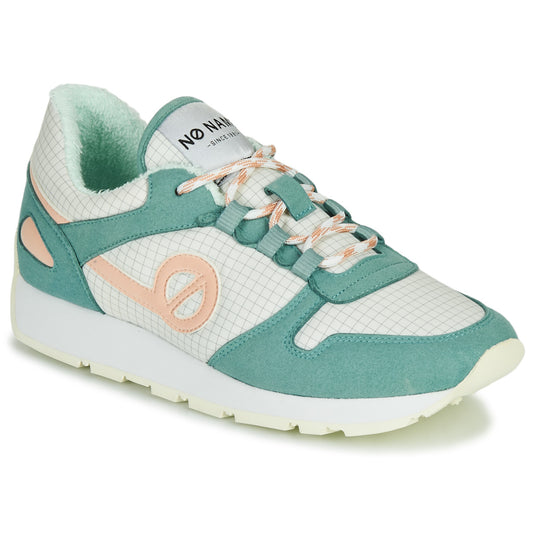 Sneakers basse Donna No Name  CITY OPEN  Verde