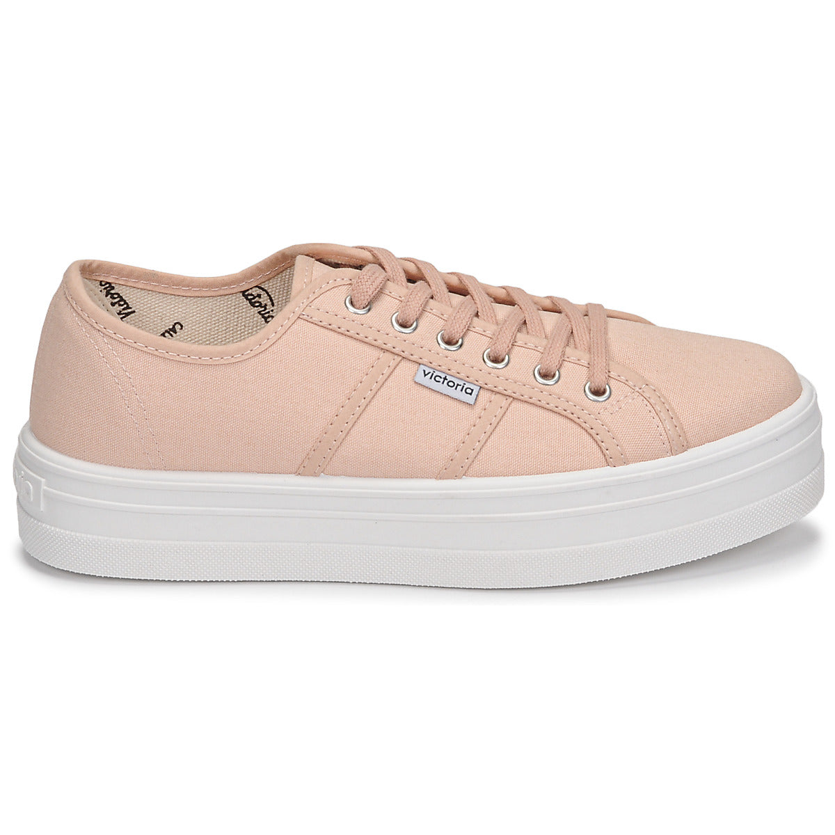 Sneakers basse Donna Victoria  BARCELONA LONA  Rosa