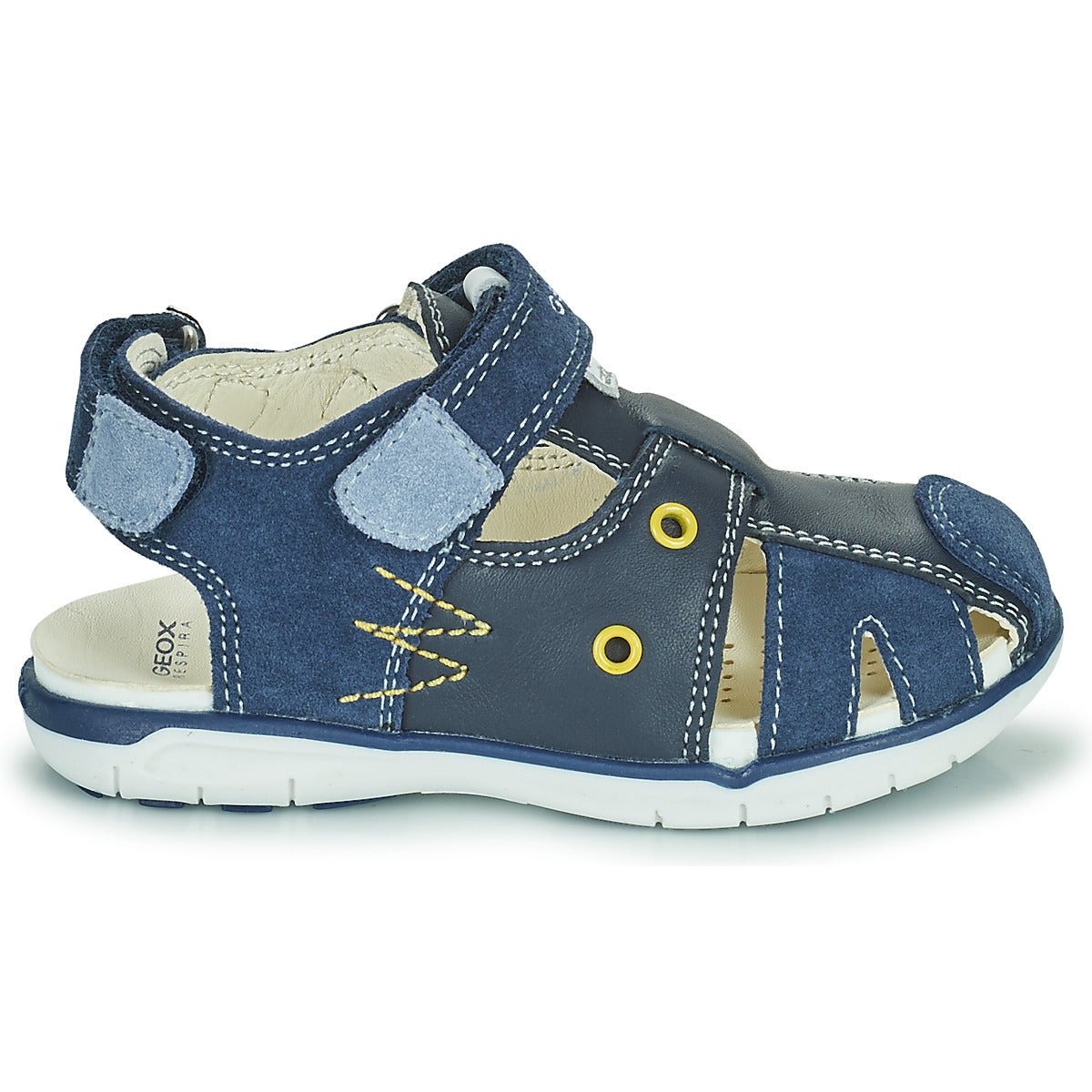 Sandali bambini ragazzo Geox  SANDAL DELHI BOY  Blu