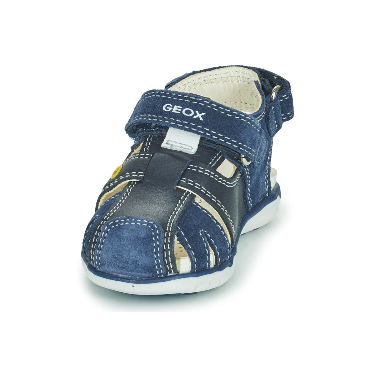 Sandali bambini ragazzo Geox  SANDAL DELHI BOY  Blu