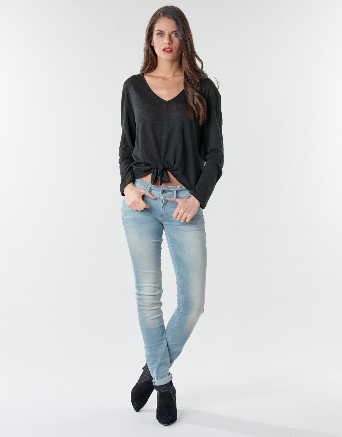 Jeans skynny Donna G-Star Raw  Lynn Mid Skinny Wmn  Blu