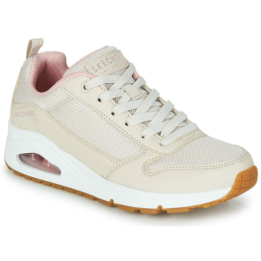 Sneakers basse Donna Skechers  UNO INSIDE MATTERS  Beige