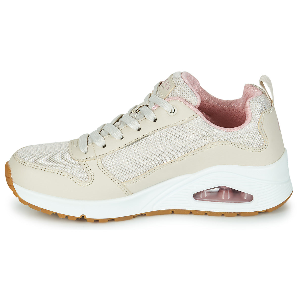 Sneakers basse Donna Skechers  UNO INSIDE MATTERS  Beige