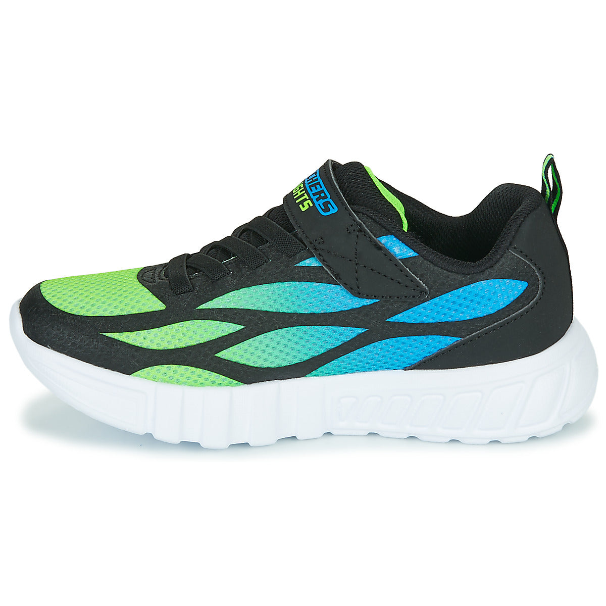 Scarpe bambini ragazzo Skechers  FLEX-GLOW  Nero