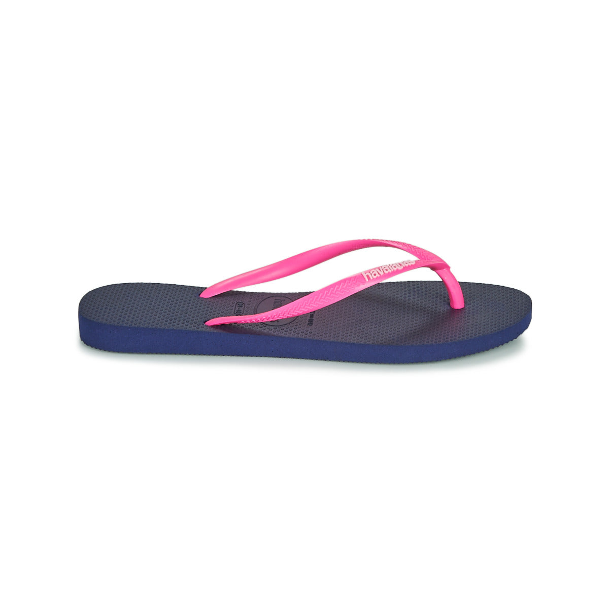 Infradito Donna Havaianas  SLIM LOGO  Blu