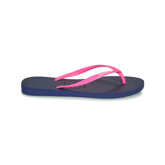 Infradito Donna Havaianas  SLIM LOGO  Blu