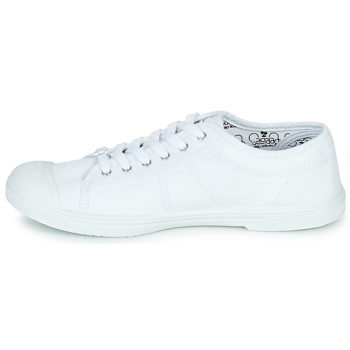 Sneakers basse Donna Le Temps des Cerises  BASIC LACE  Bianco