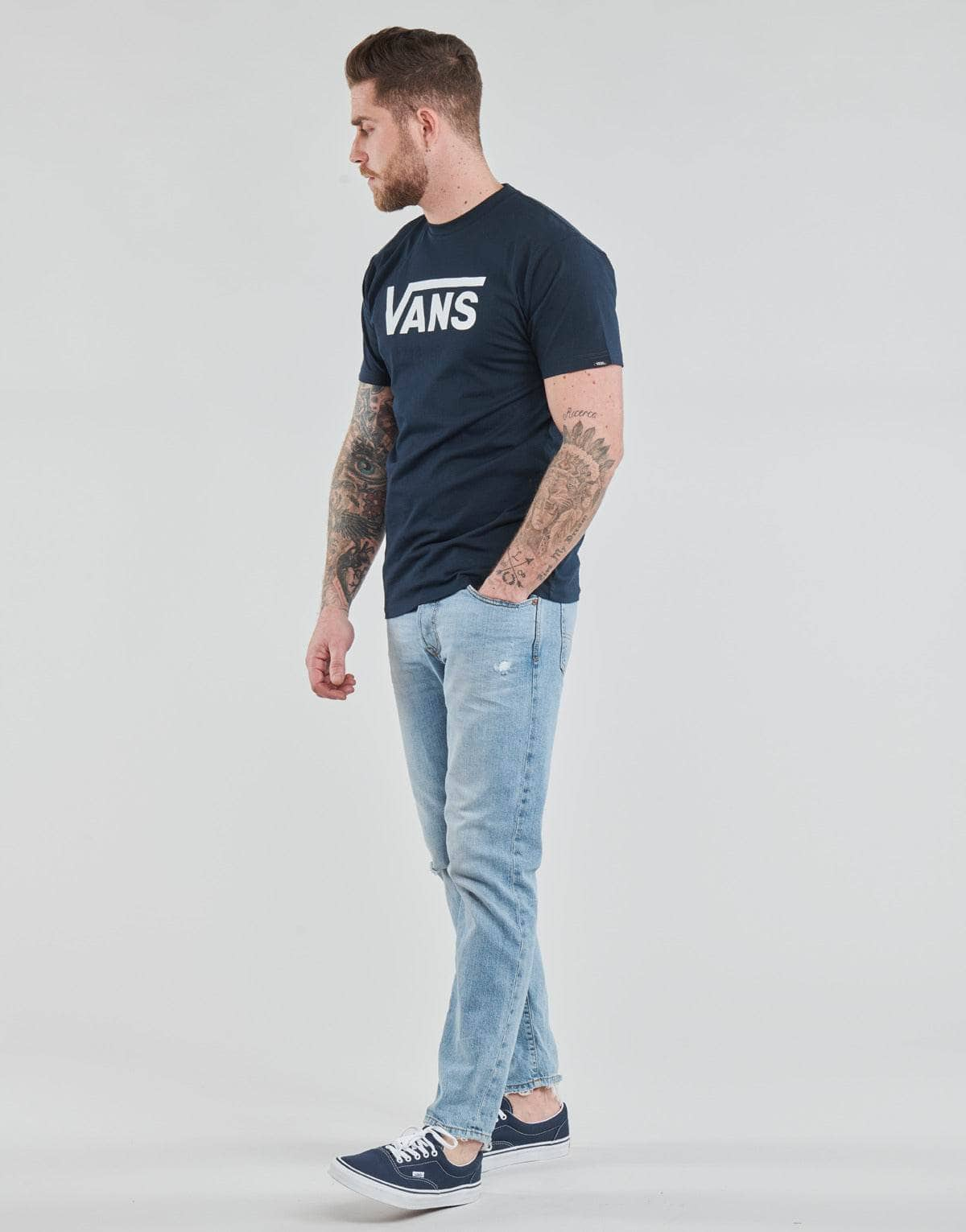 T-shirt Uomo Vans  VANS CLASSIC  Blu