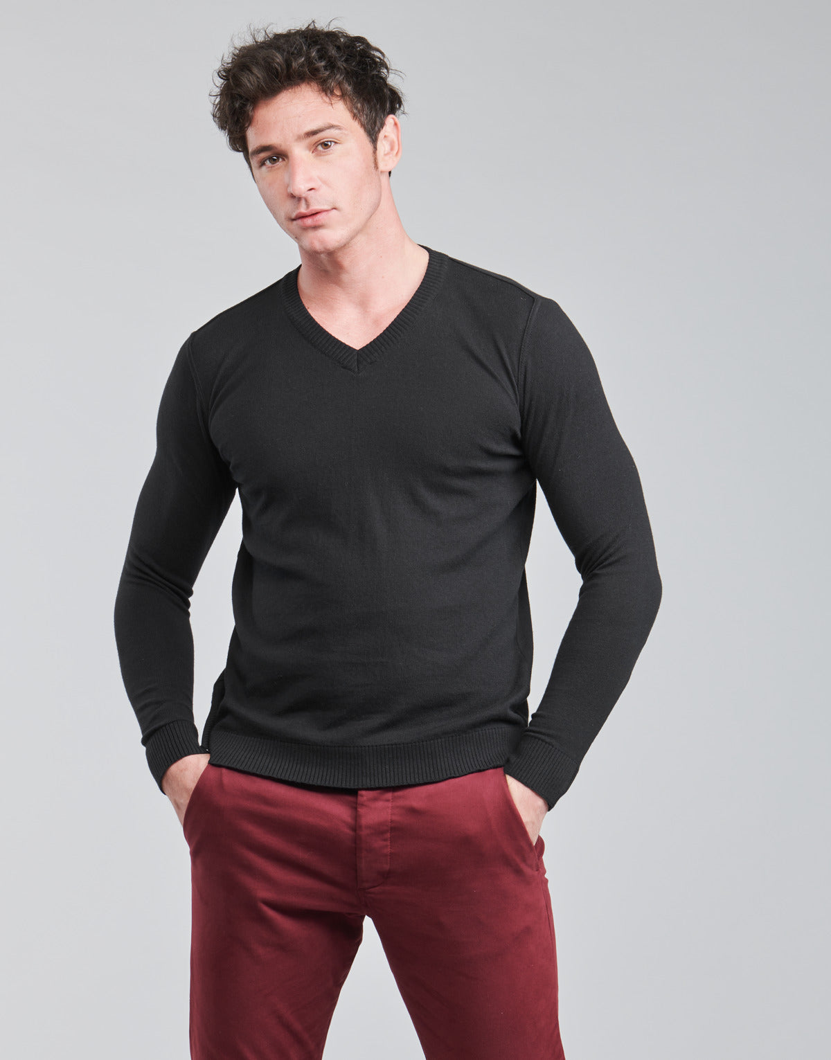 Maglione Uomo BOTD  OOMAN  Nero