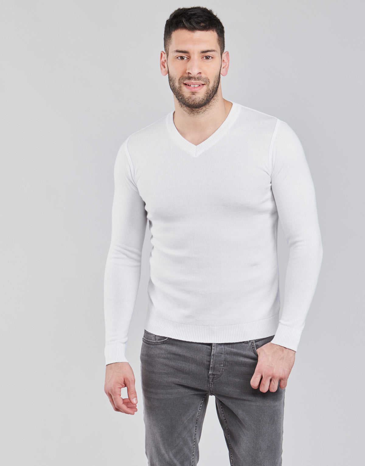 Maglione Uomo BOTD  OOMAN  Bianco