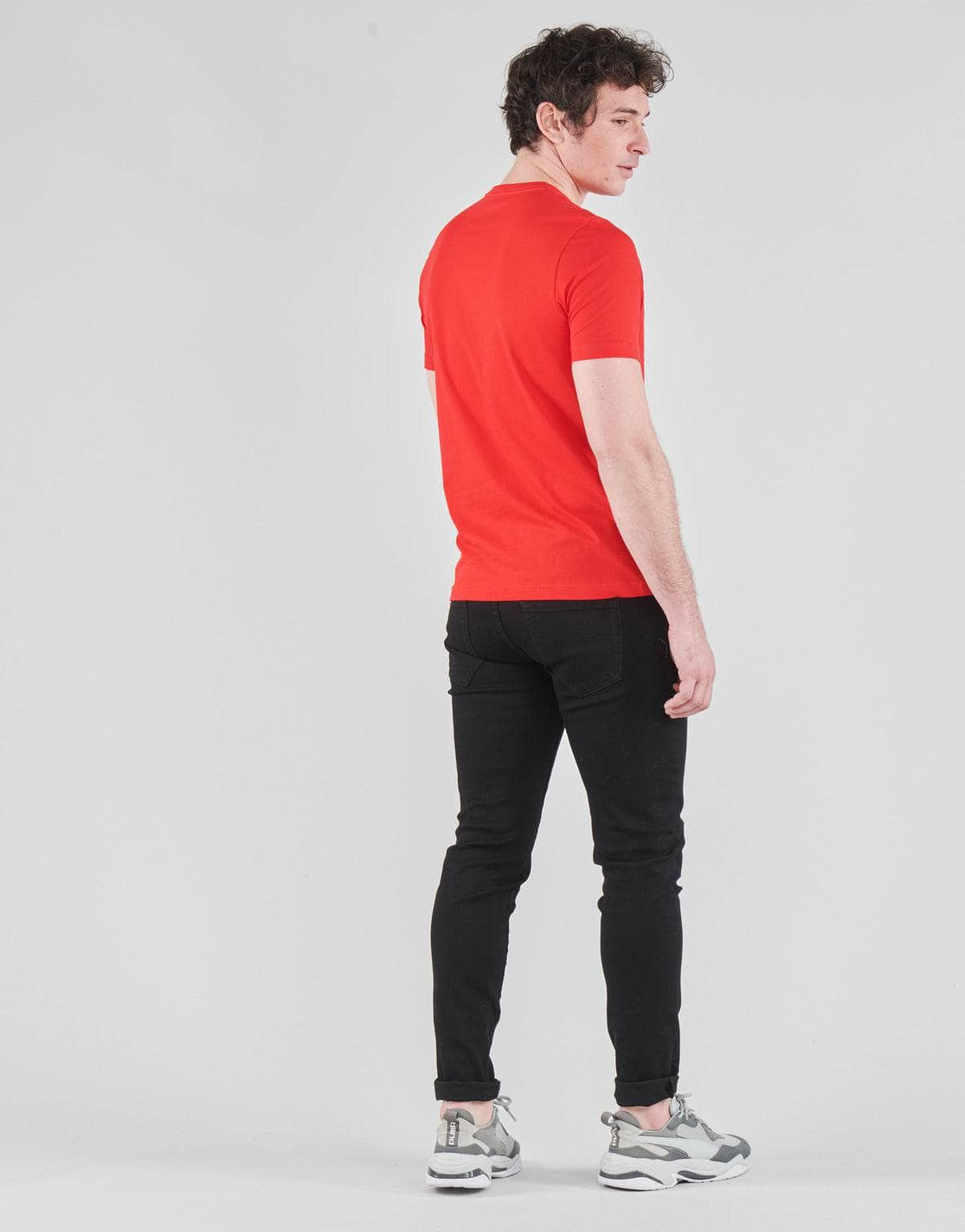 T-shirt Uomo Puma  ESS TEE  Rosso