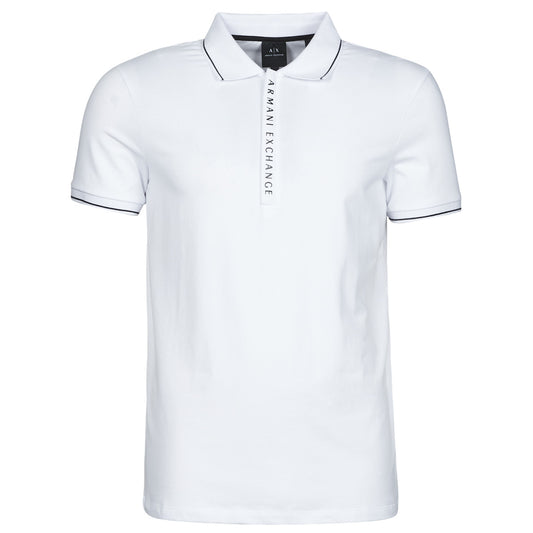 Polo Uomo Armani Exchange  8NZF71-ZJH2Z  Bianco