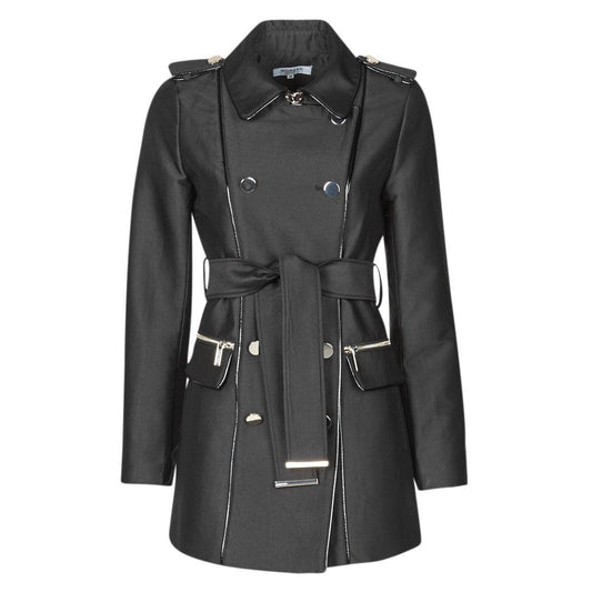 Trench Donna Morgan  GAZELLE  Nero