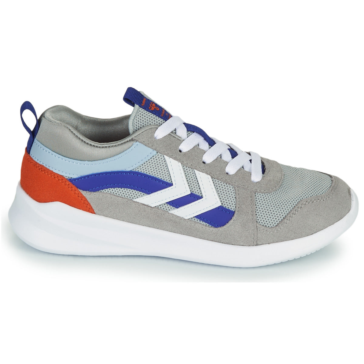 Scarpe bambini ragazzo hummel  BOUNCE JR  Grigio