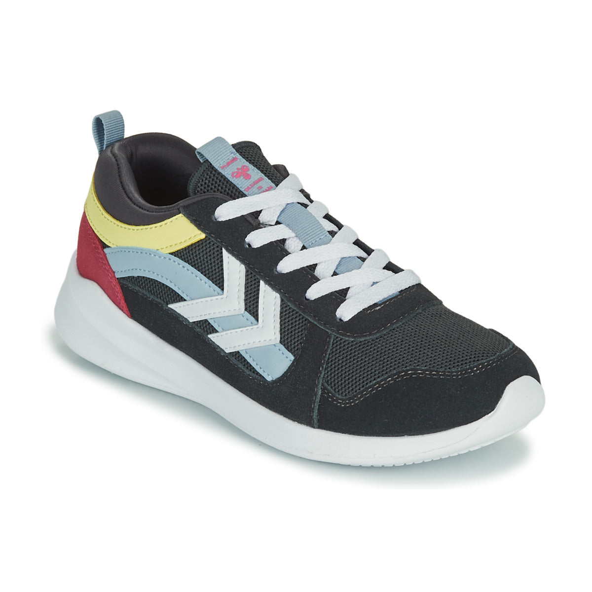 Scarpe bambini ragazzo hummel  BOUNCE JR  Grigio