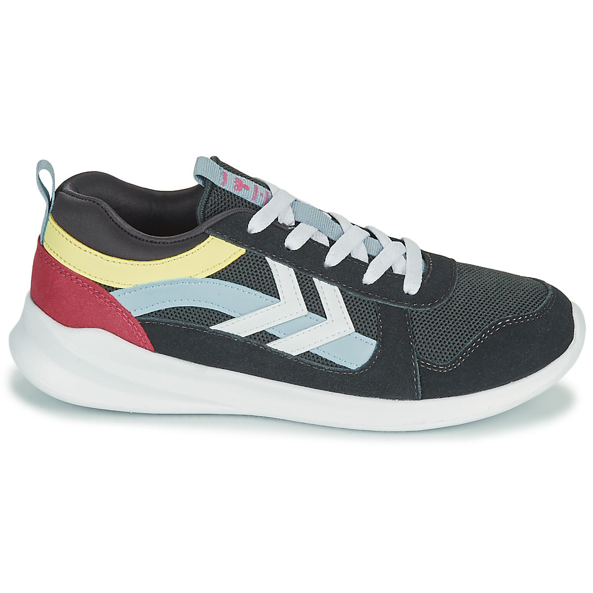 Scarpe bambini ragazzo hummel  BOUNCE JR  Grigio