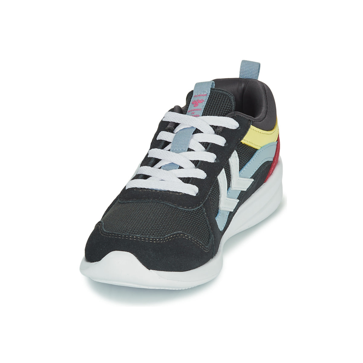 Scarpe bambini ragazzo hummel  BOUNCE JR  Grigio