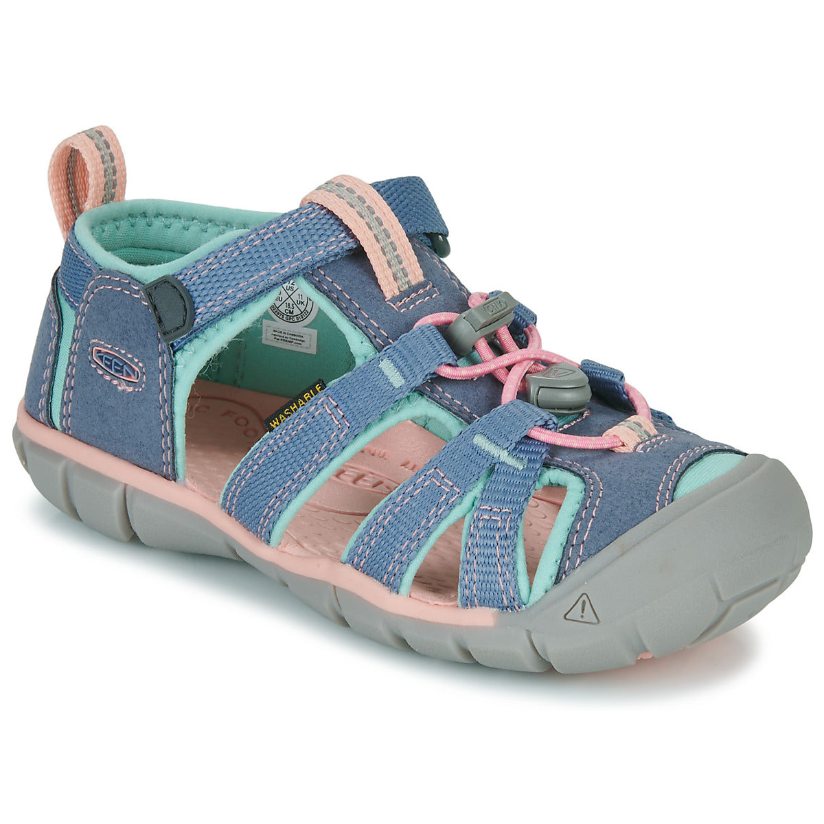 Sandali bambini ragazza Keen  SEACAMP II CNX  Blu