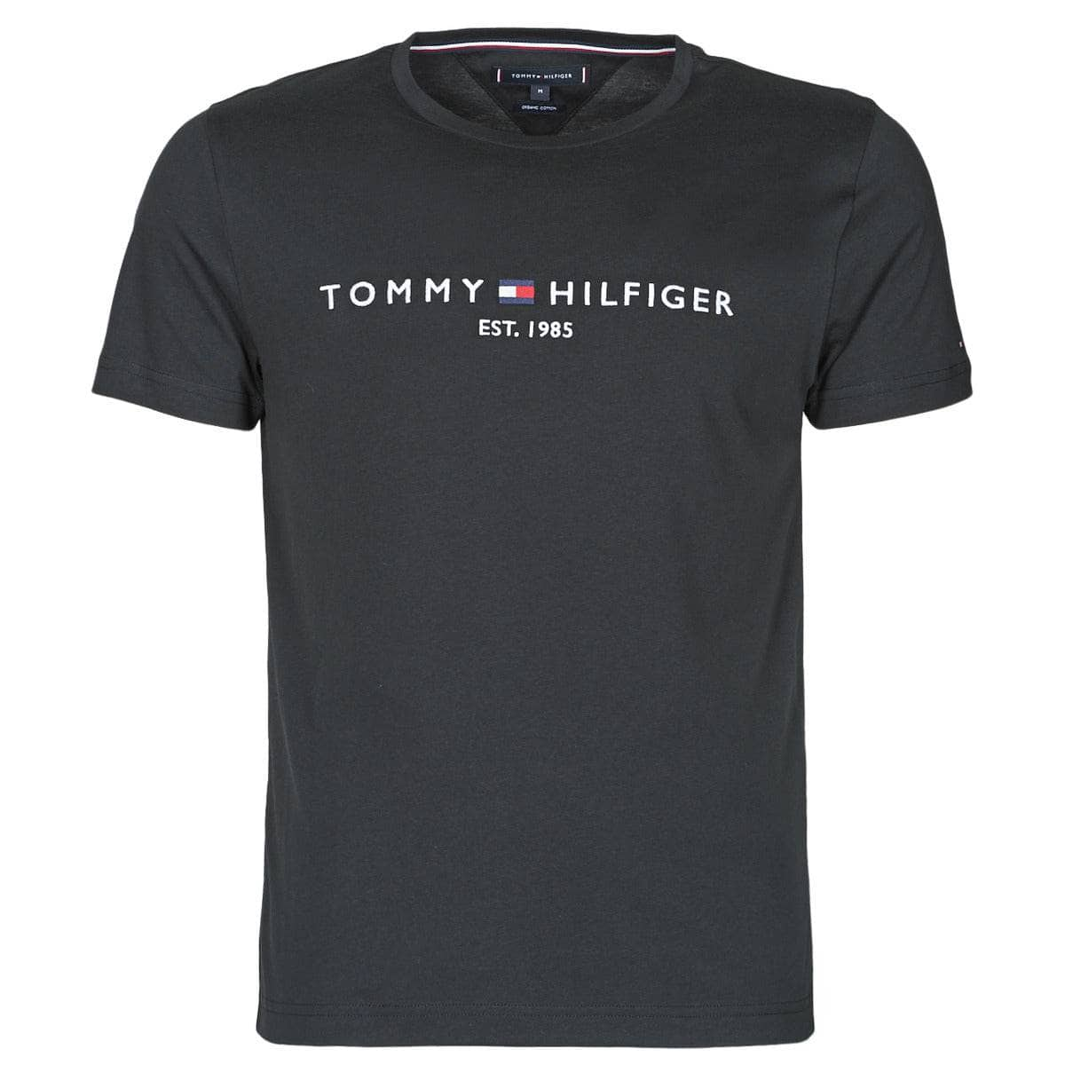 T-shirt Uomo Tommy Hilfiger  CORE TOMMY LOGO  Nero