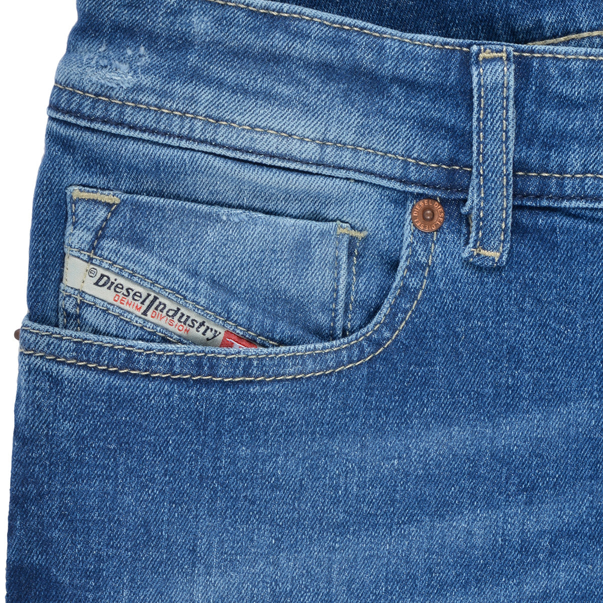 Jeans skynny ragazzo Diesel  SLEENKER  Blu