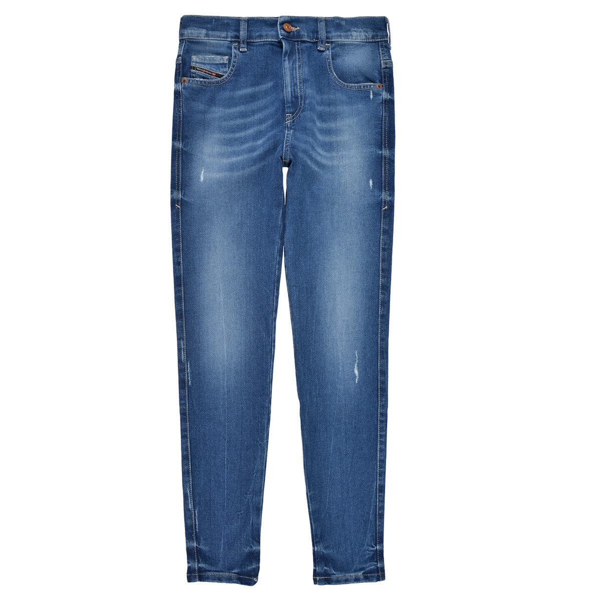 Jeans skynny ragazza Diesel  D-SLANDY HIGH  Blu