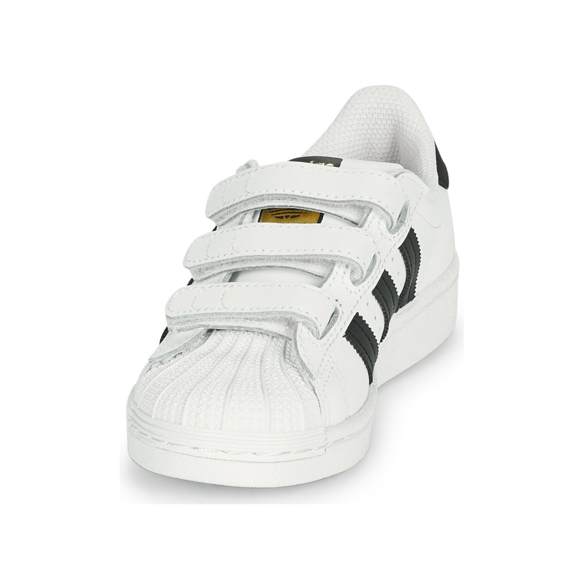 Scarpe bambini ragazzo adidas  SUPERSTAR CF C  Bianco