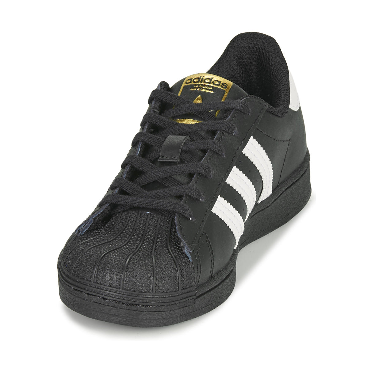 Scarpe bambini ragazza adidas  SUPERSTAR C  Nero