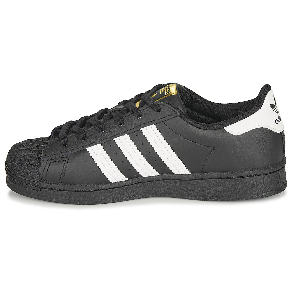 Scarpe bambini ragazza adidas  SUPERSTAR C  Nero