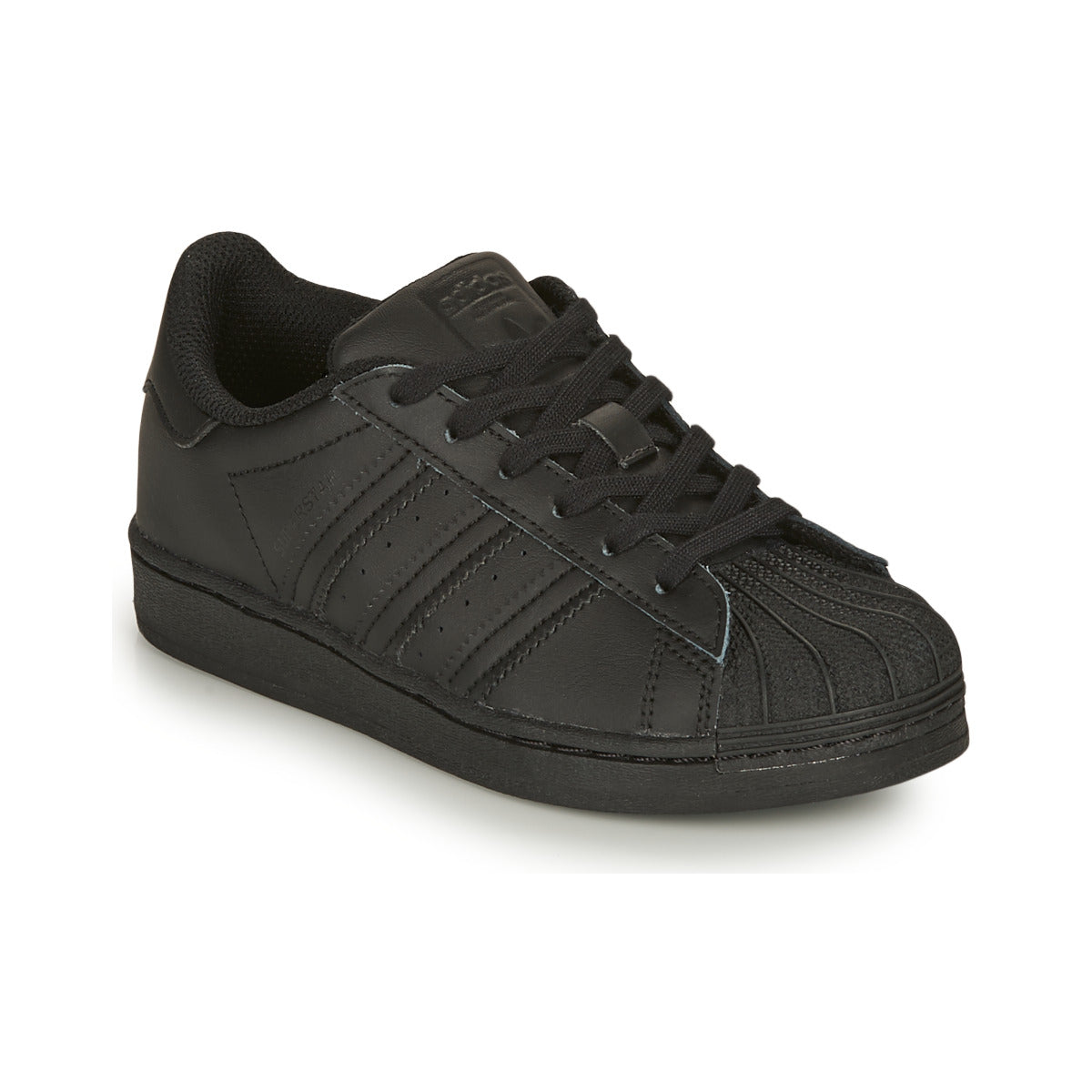 Scarpe bambini ragazza adidas  SUPERSTAR C  Nero