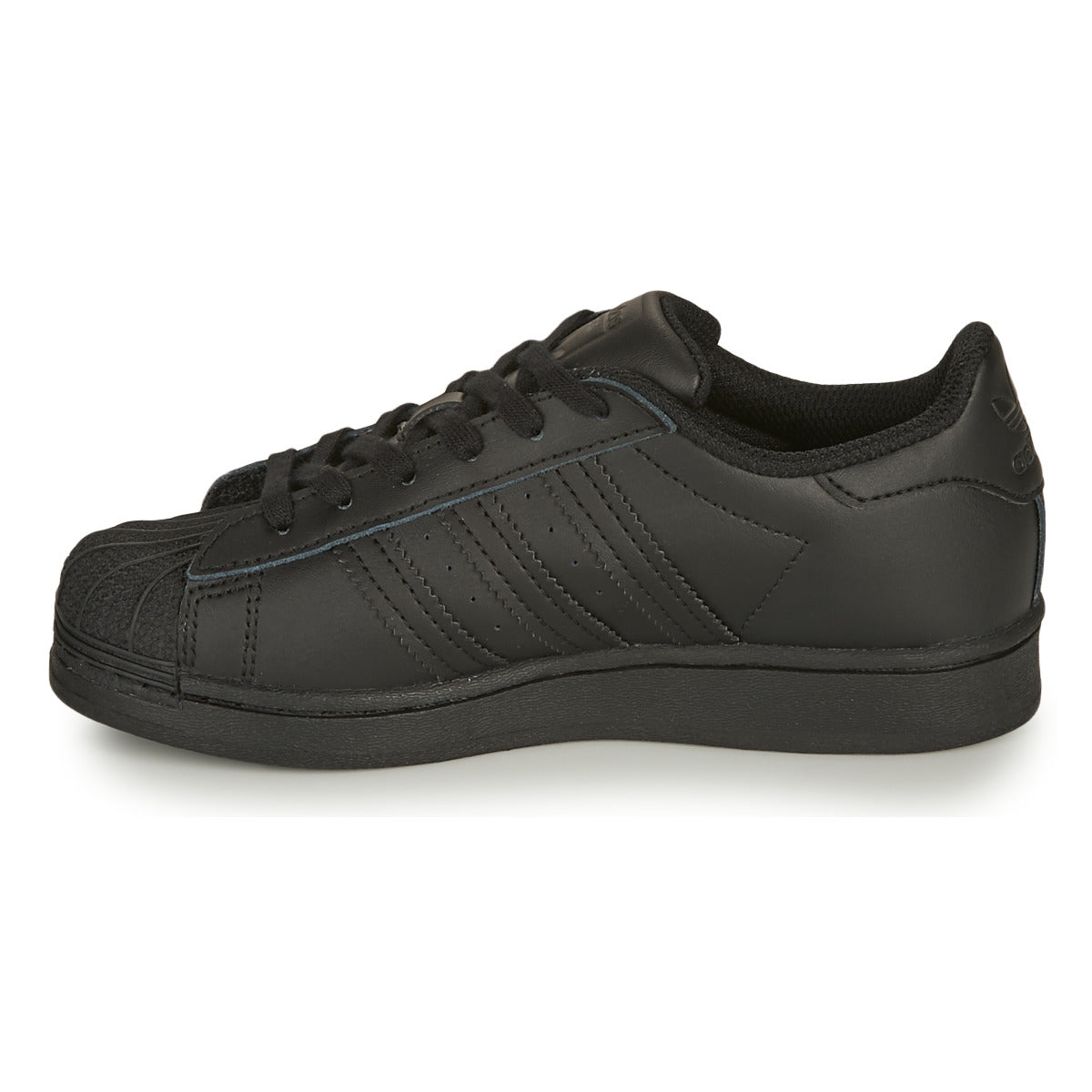 Scarpe bambini ragazza adidas  SUPERSTAR C  Nero