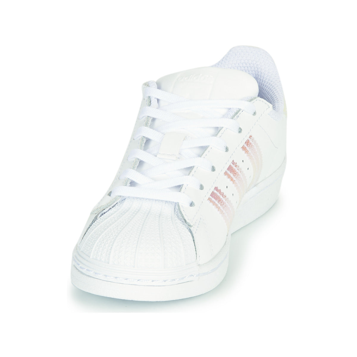 Scarpe bambini ragazza adidas  SUPERSTAR C  Bianco