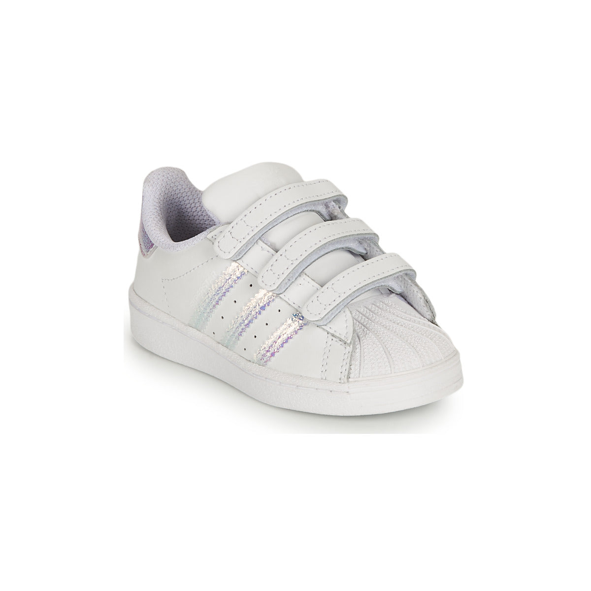 Scarpe bambini ragazza adidas  SUPERSTAR CF I  Bianco