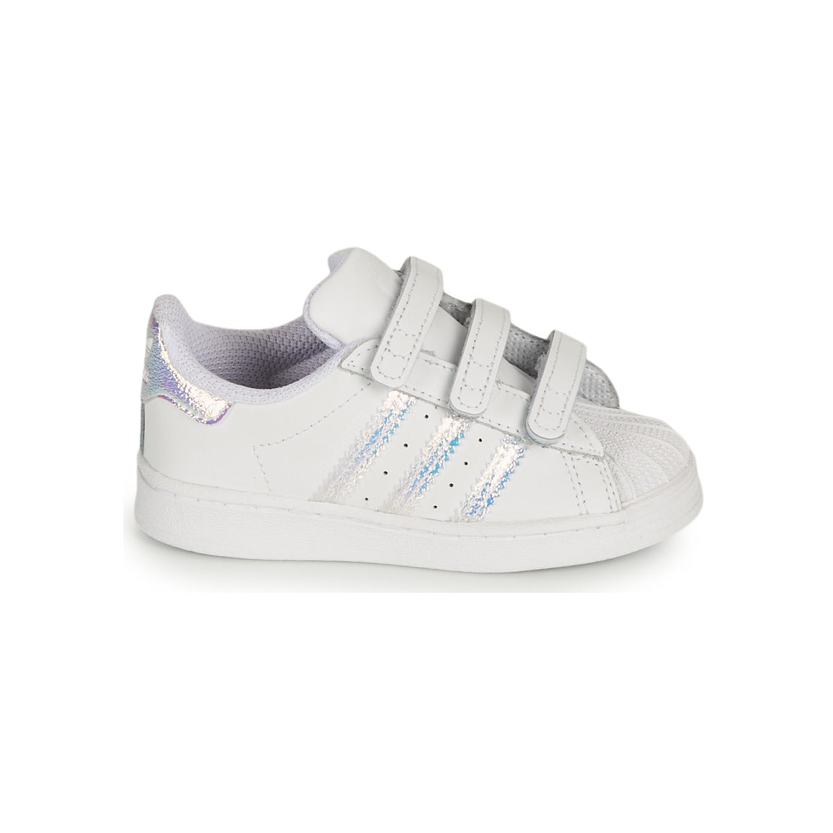 Scarpe bambini ragazza adidas  SUPERSTAR CF I  Bianco