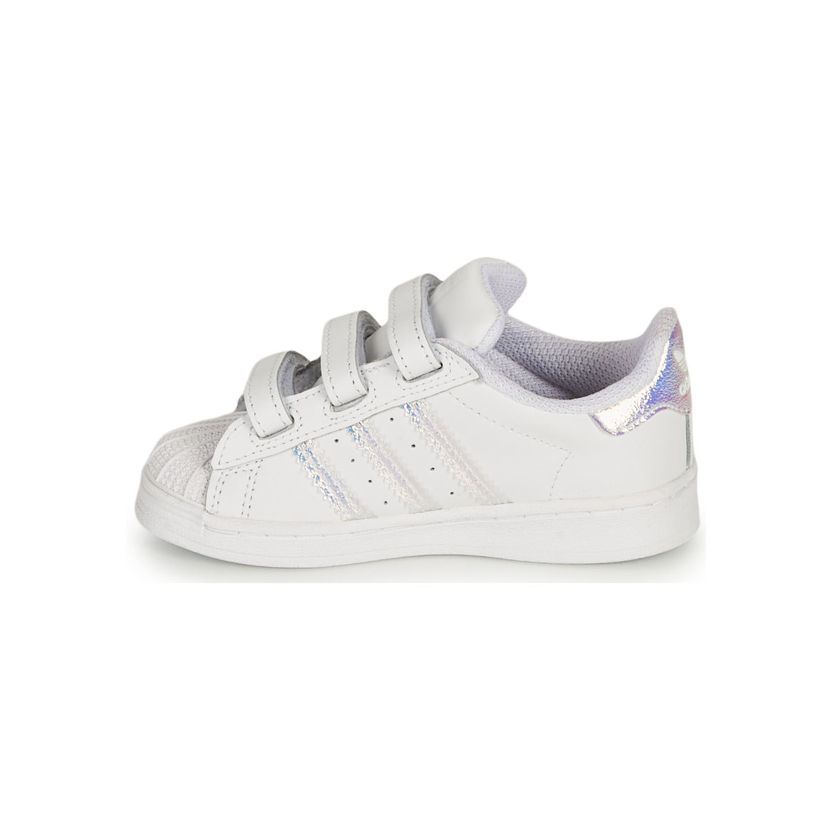 Scarpe bambini ragazza adidas  SUPERSTAR CF I  Bianco