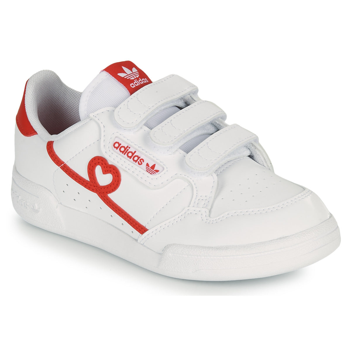 Scarpe bambini ragazza adidas  CONTINENTAL 80 CF C  Bianco