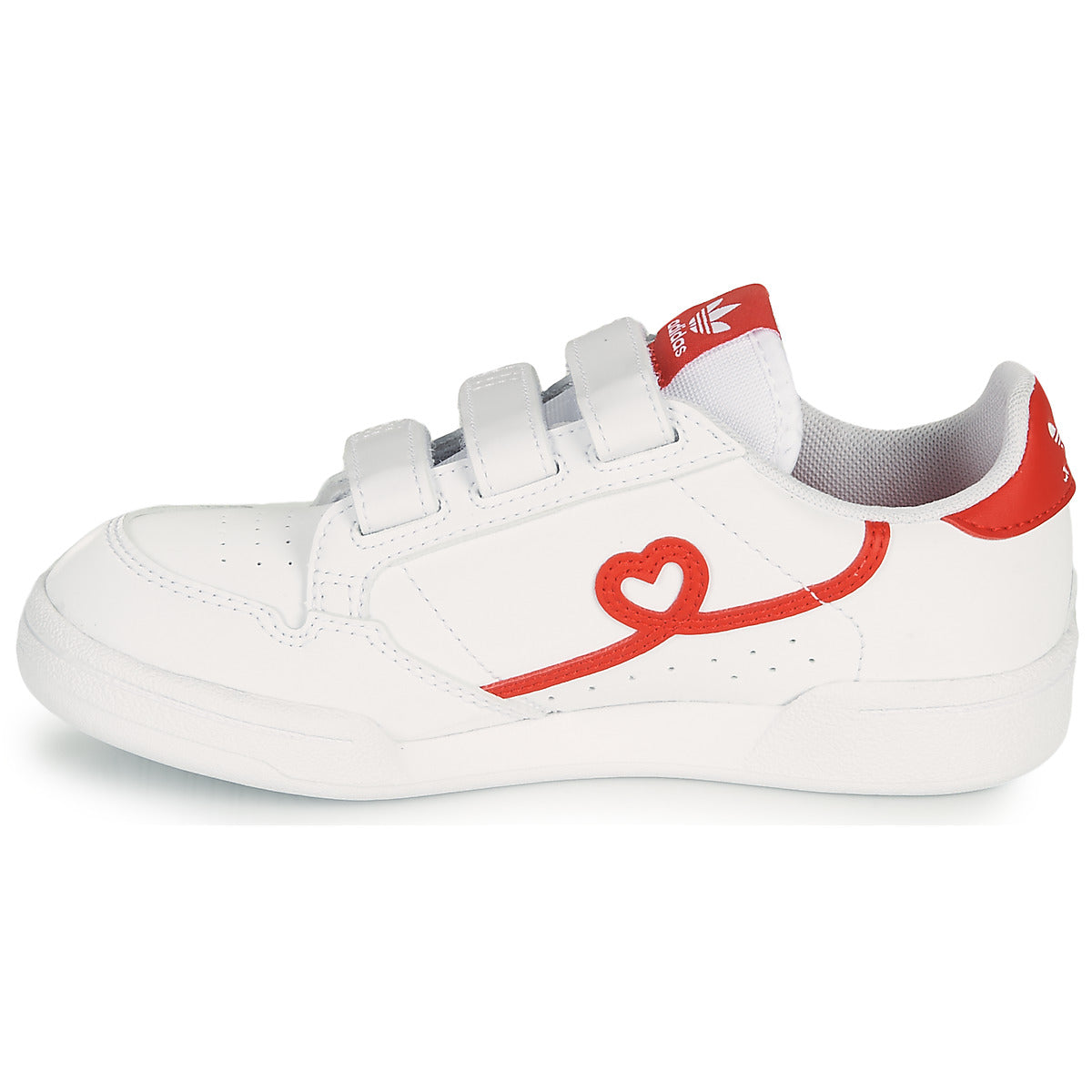 Scarpe bambini ragazza adidas  CONTINENTAL 80 CF C  Bianco