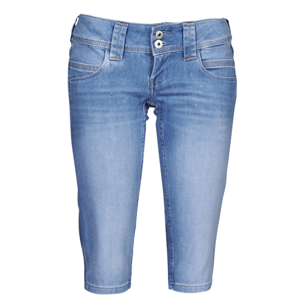 Pantaloni 7/8 e 3/4 Donna Pepe jeans  VENUS CROP  Blu