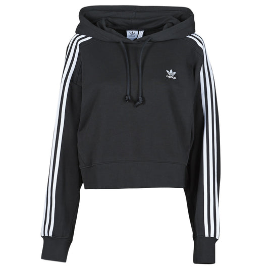 Felpa Donna adidas  SHORT HOODIE  Nero