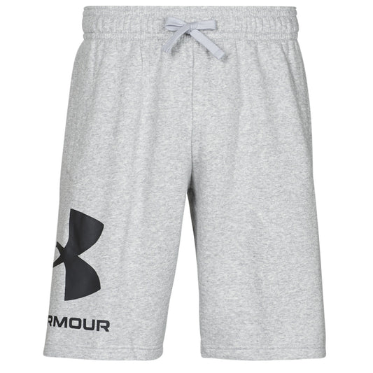 Pantaloni corti Uomo Under Armour  UA RIVAL FLC BIG LOGO SHORTS  Grigio