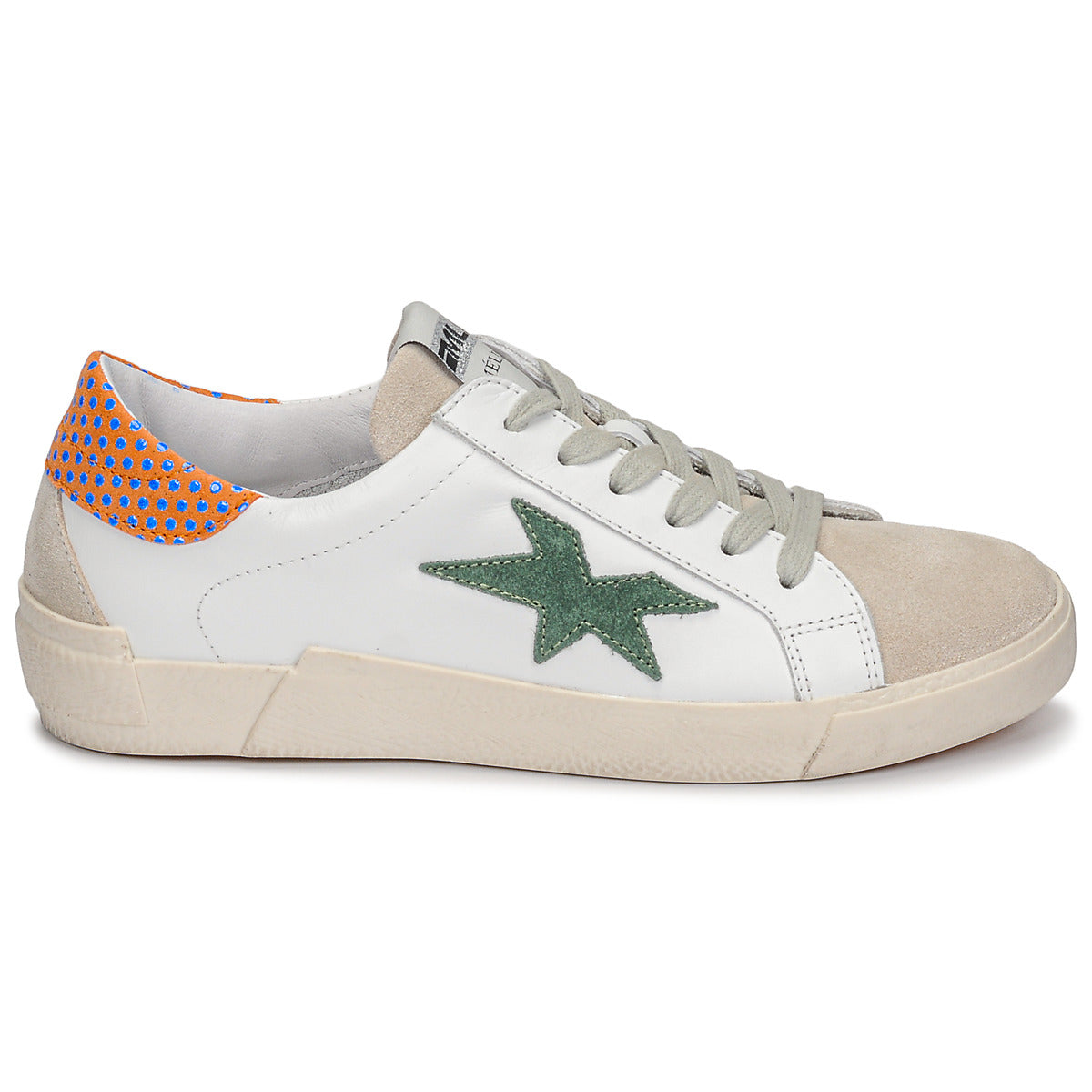 Sneakers basse Donna Meline  NK1364  Bianco