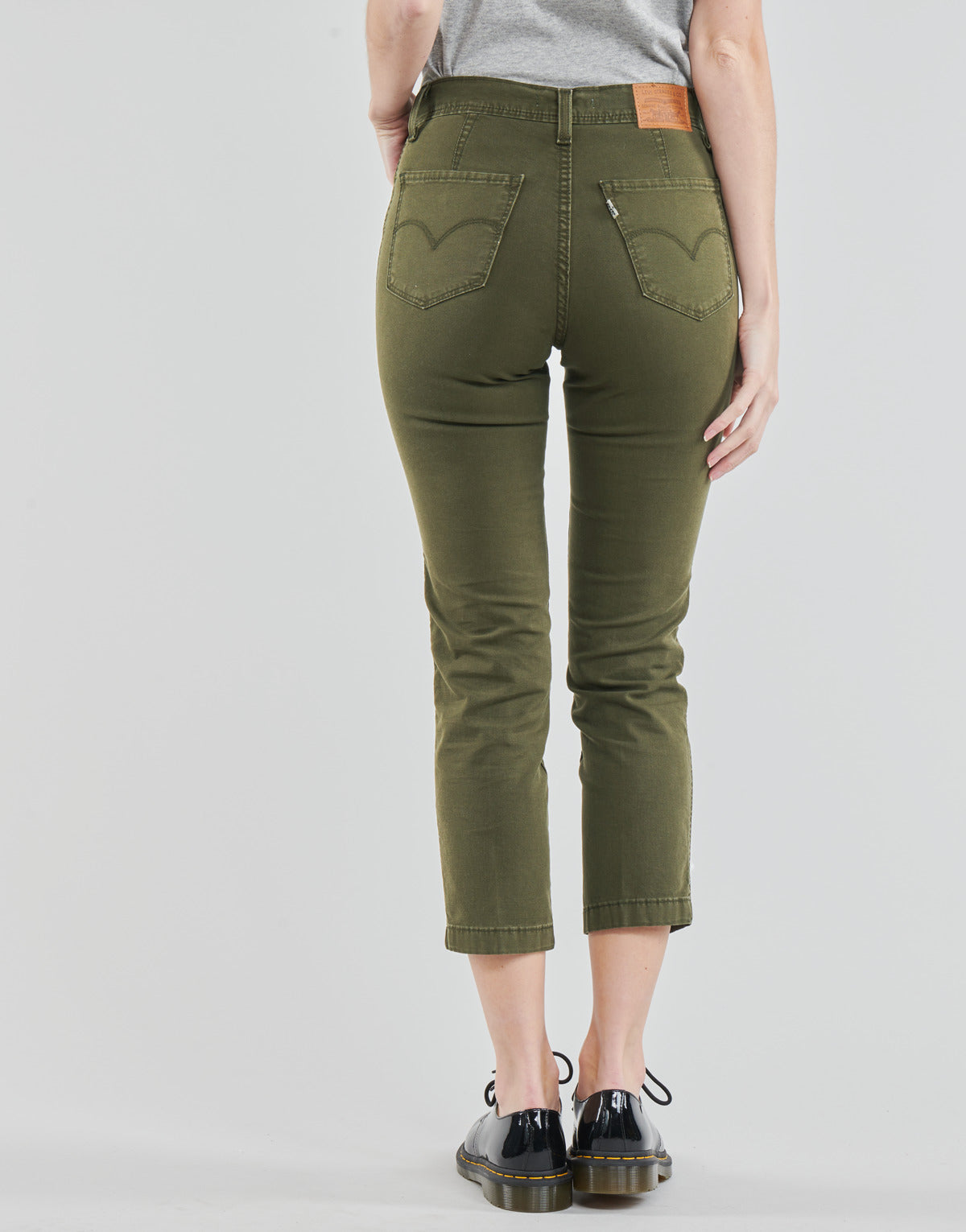 Pantalone Donna Levis  SOFT CANVAS OLIVE NIGHT OD  Kaki