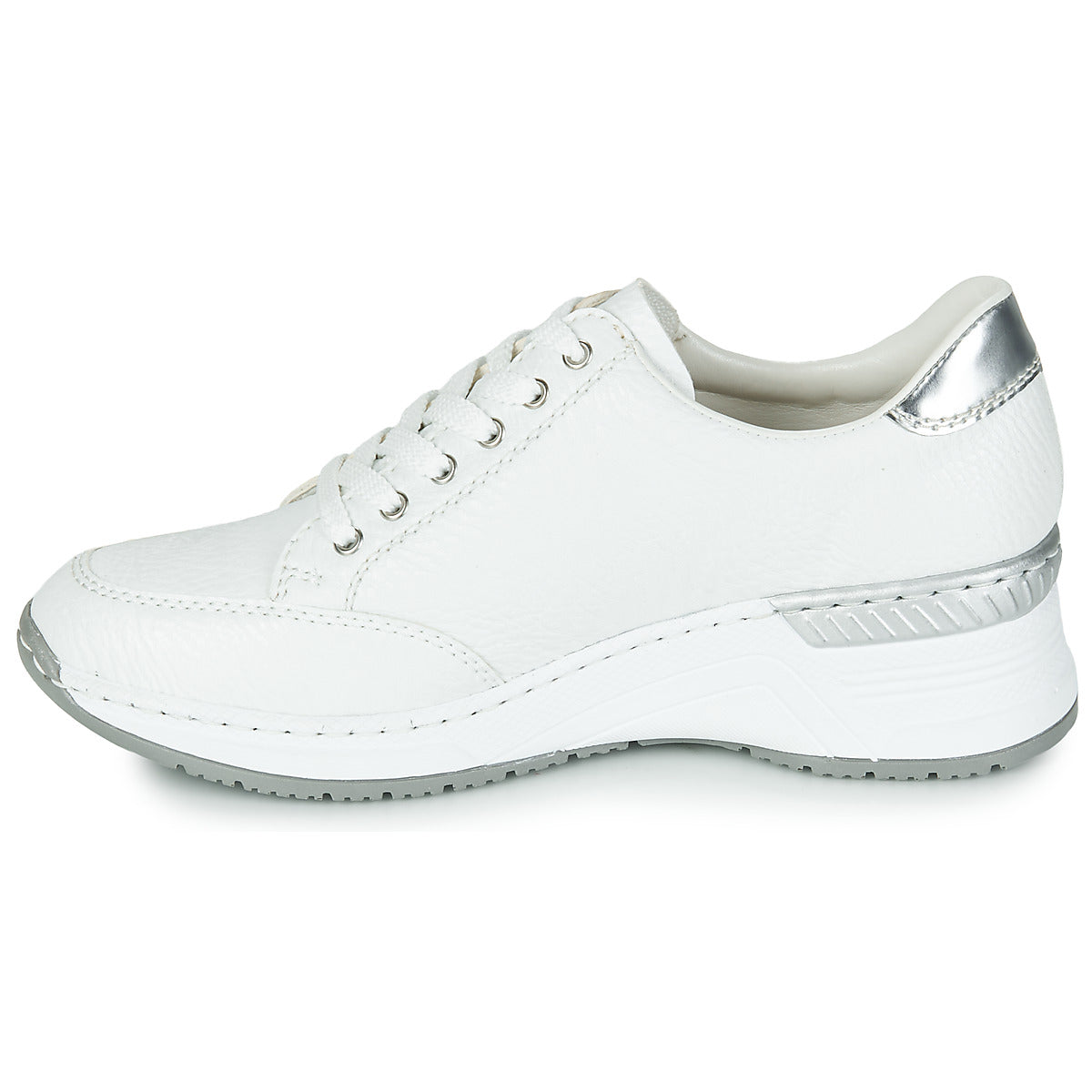 Sneakers basse Donna Rieker  GRAMI  Bianco