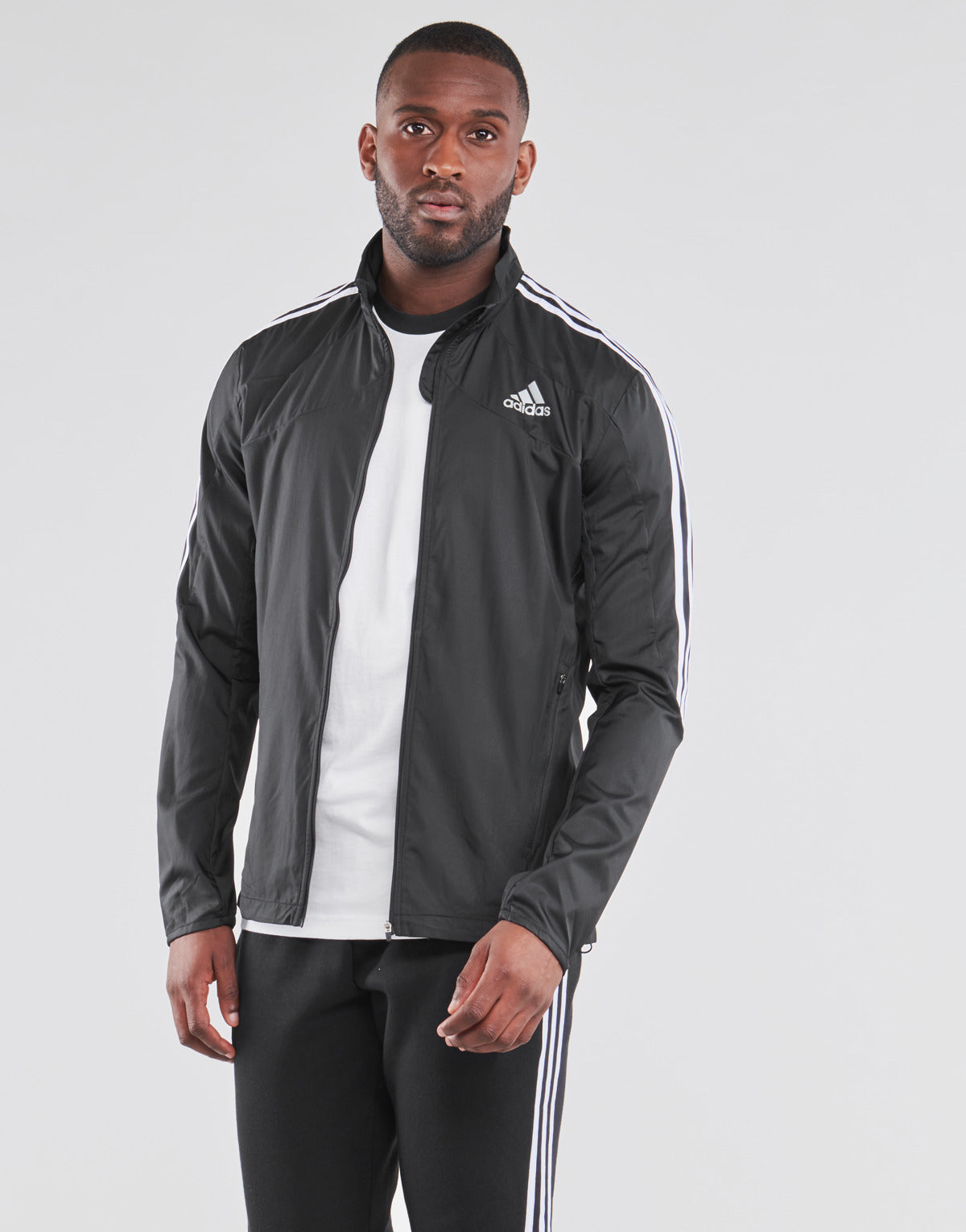 Giacca Sportiva Uomo adidas  MARATHON JKT  Nero